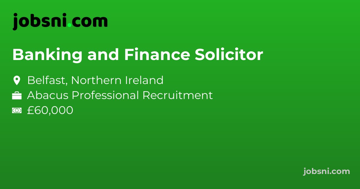 Banking and Finance Solicitor