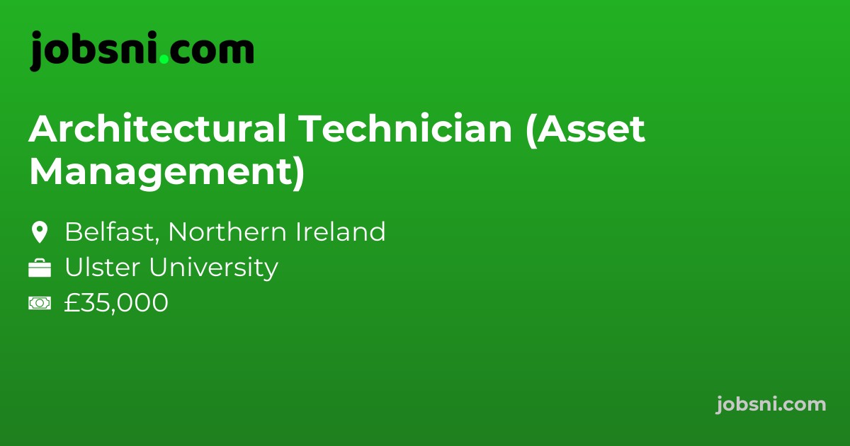 Architectural Technician (Asset Management)