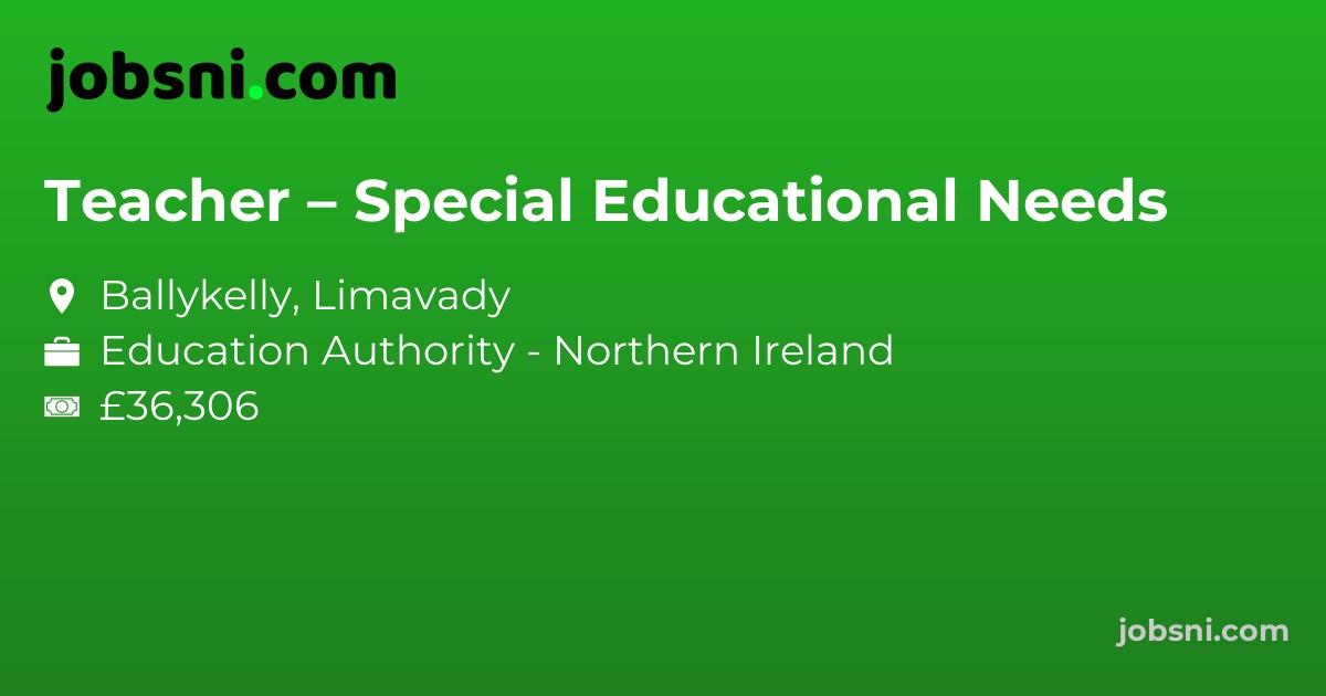 Teacher – Special Educational Needs