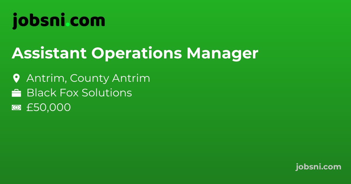 Assistant Operations Manager