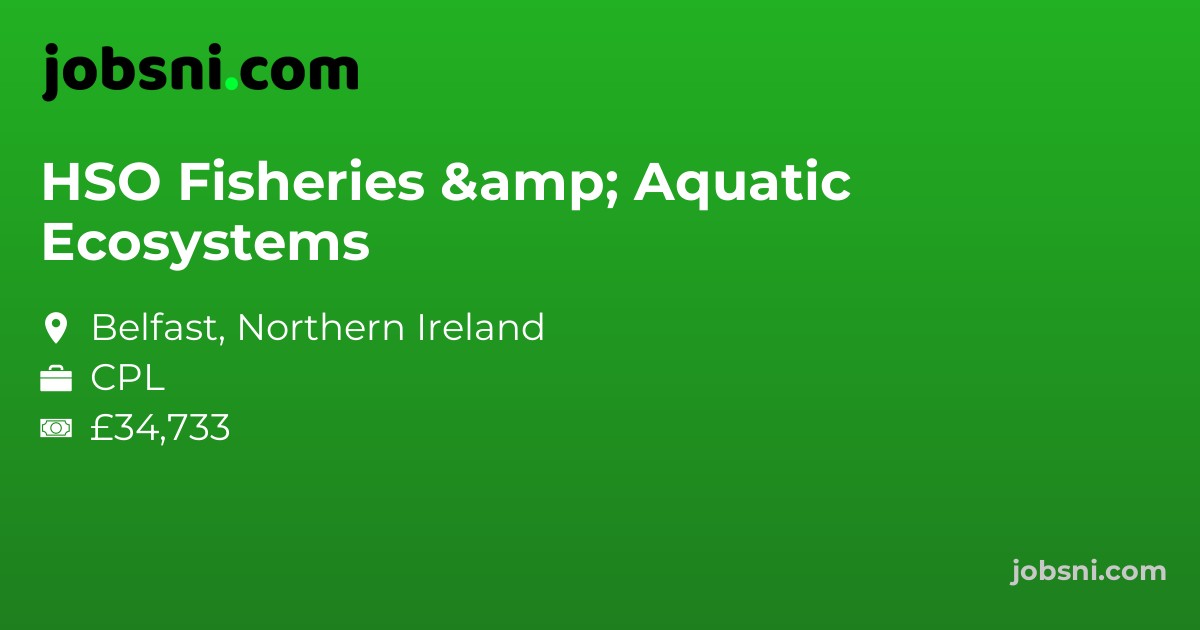 HSO Fisheries & Aquatic Ecosystems