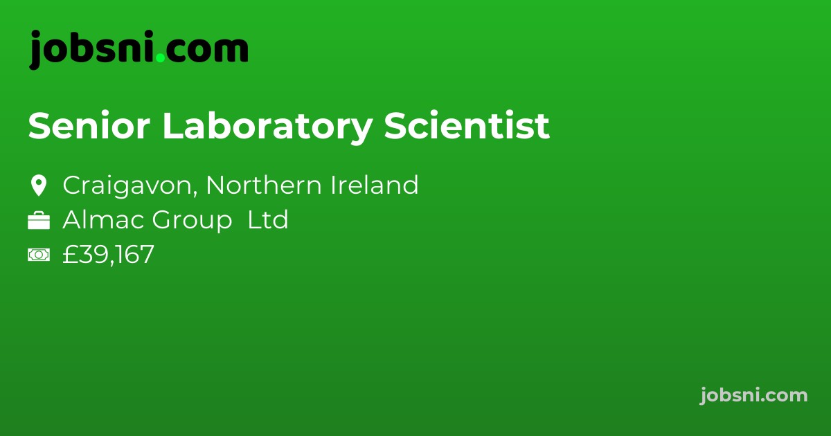 Senior Laboratory Scientist