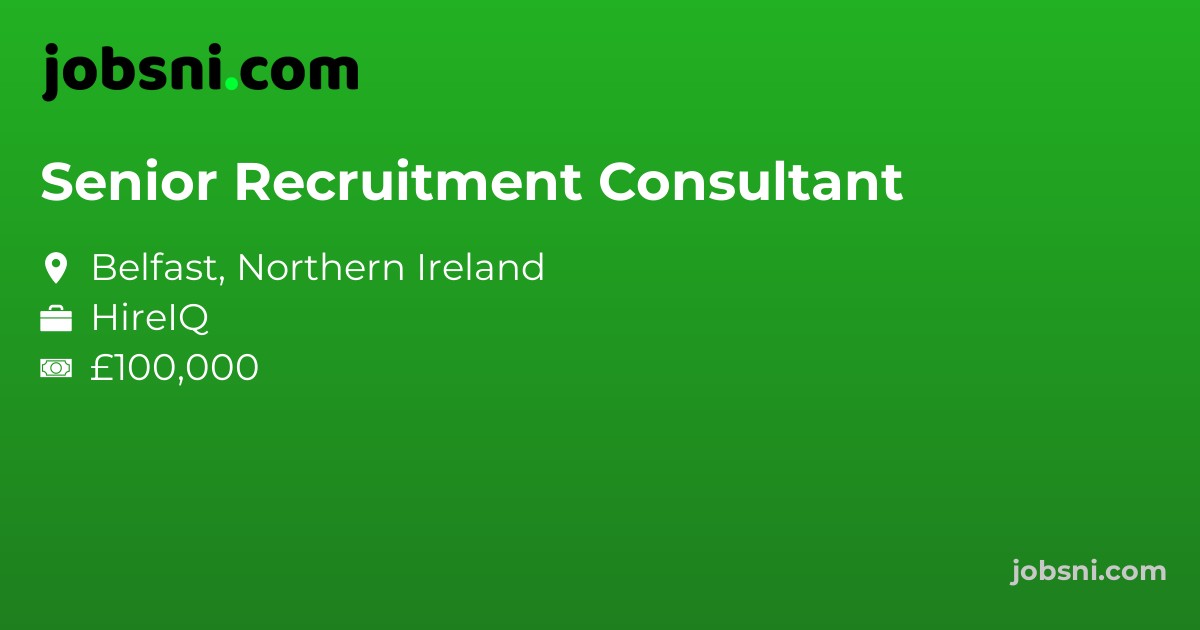 Senior Recruitment Consultant