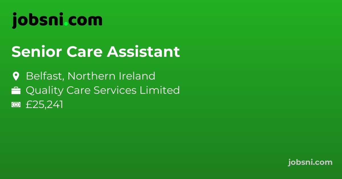 Senior Care Assistant
