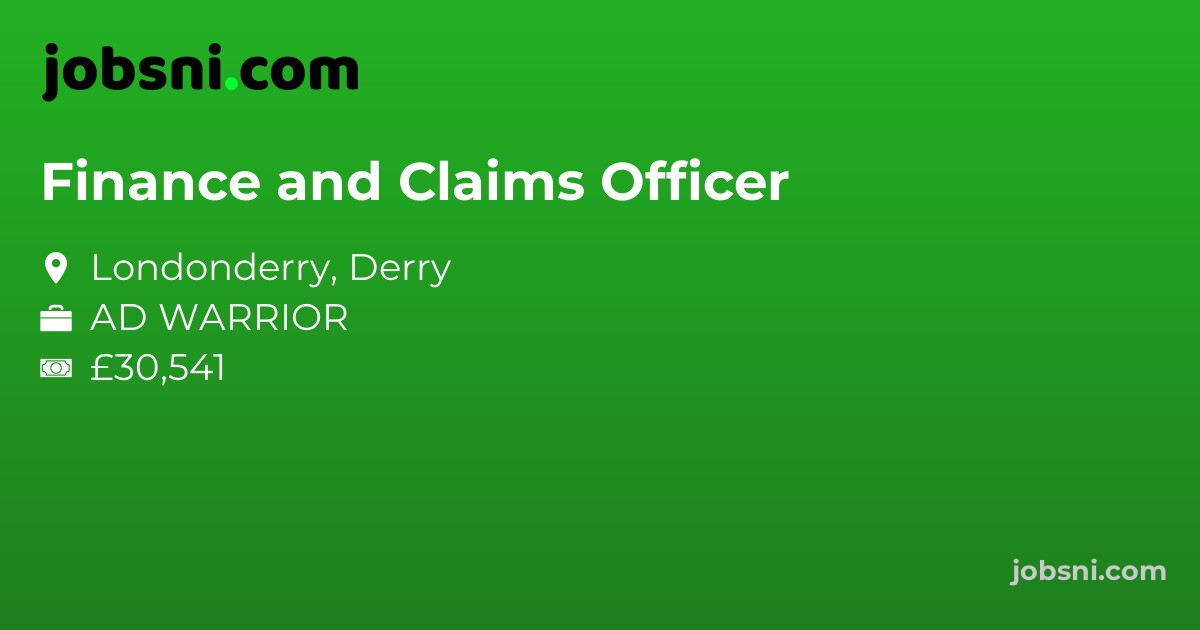 Finance and Claims Officer