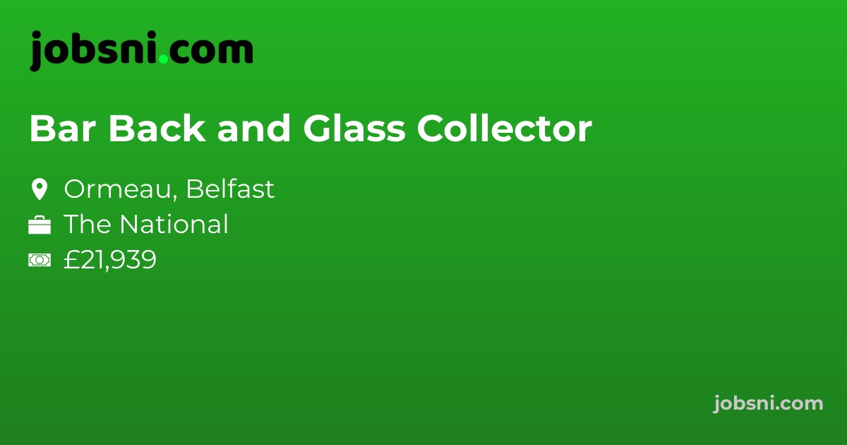 Bar Back and Glass Collector
