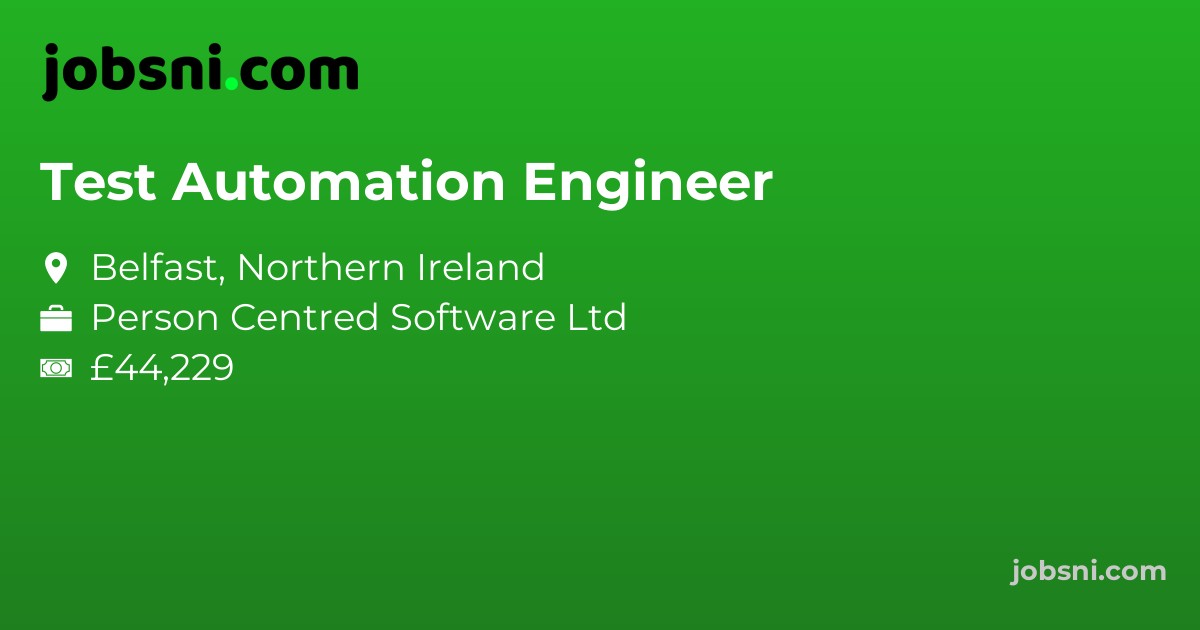 Test Automation Engineer
