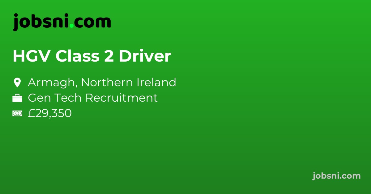 HGV Class 2 Driver