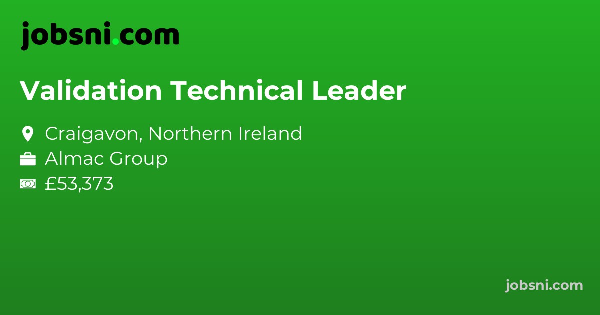 Validation Technical Leader