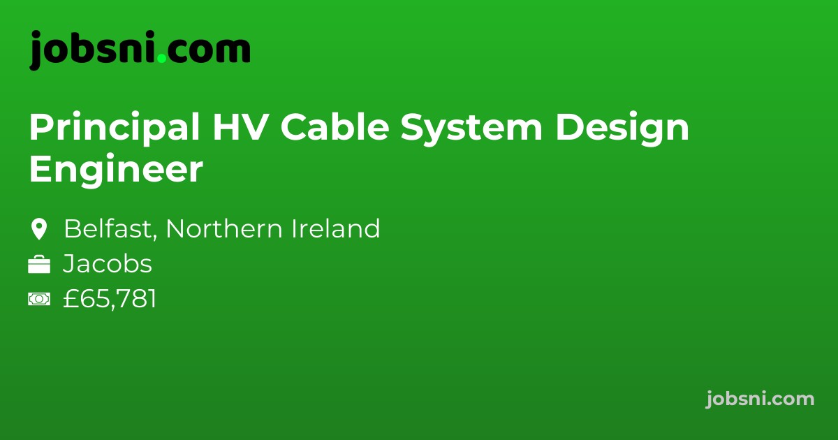 Principal HV Cable System Design Engineer