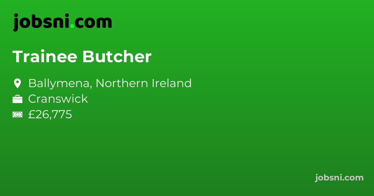 Trainee Butcher