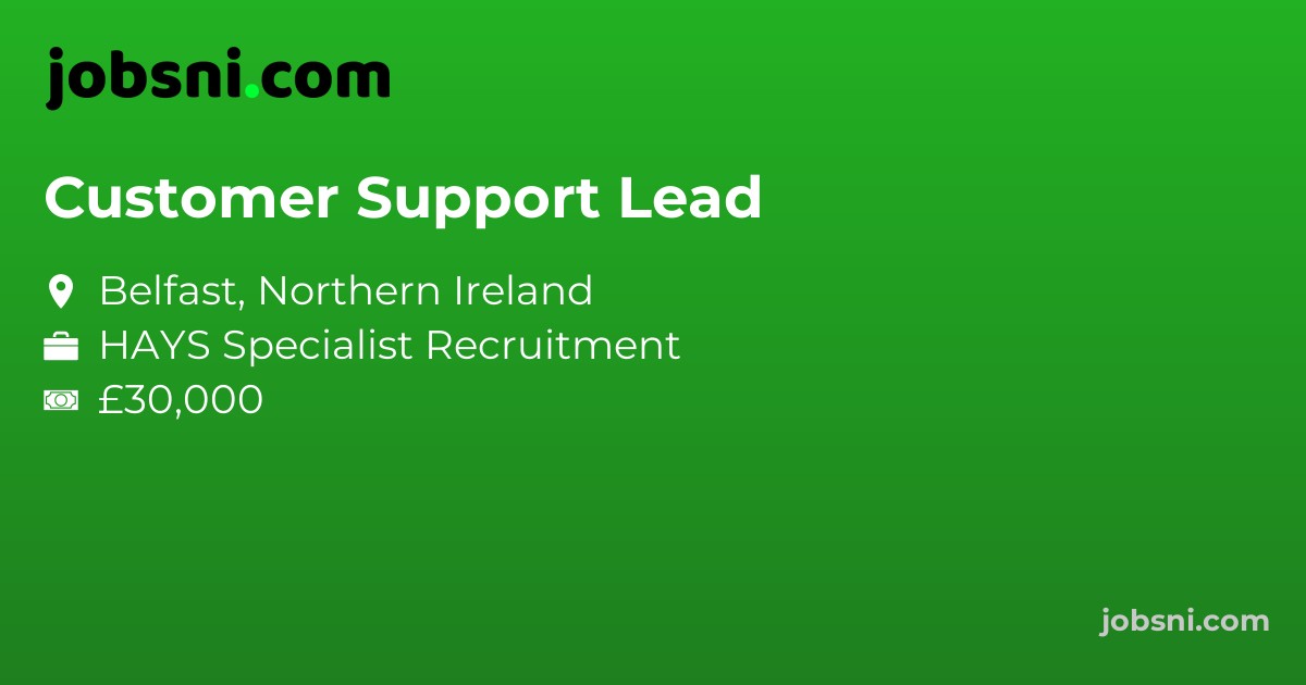 Customer Support Lead
