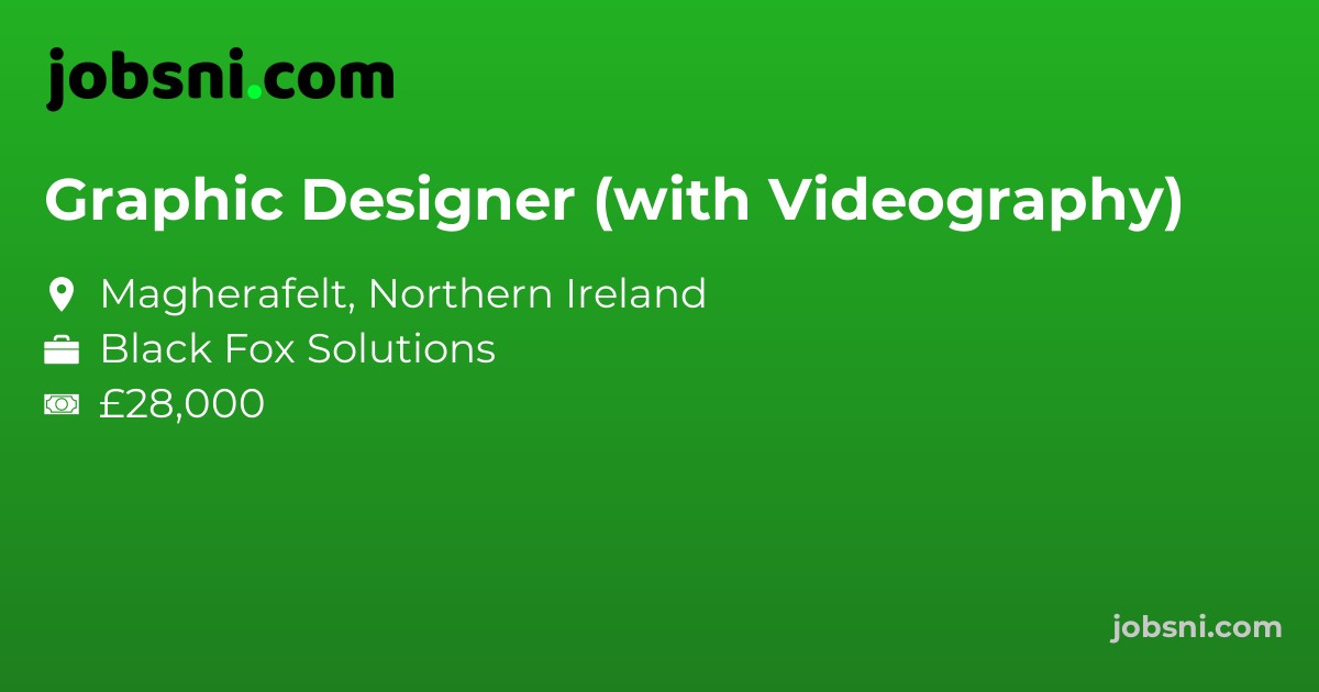 Graphic Designer (with Videography)