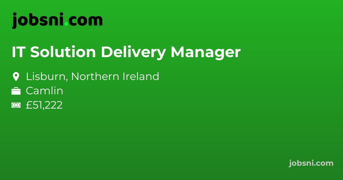 IT Solution Delivery Manager