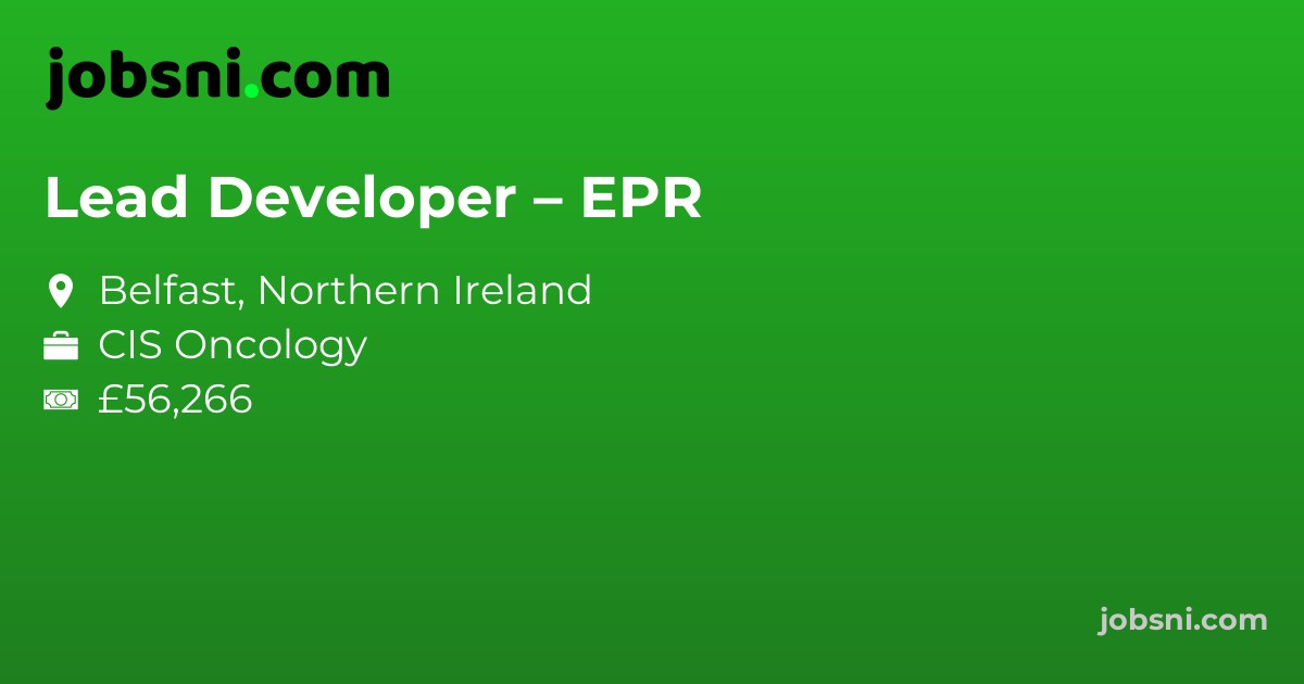 Lead Developer – EPR