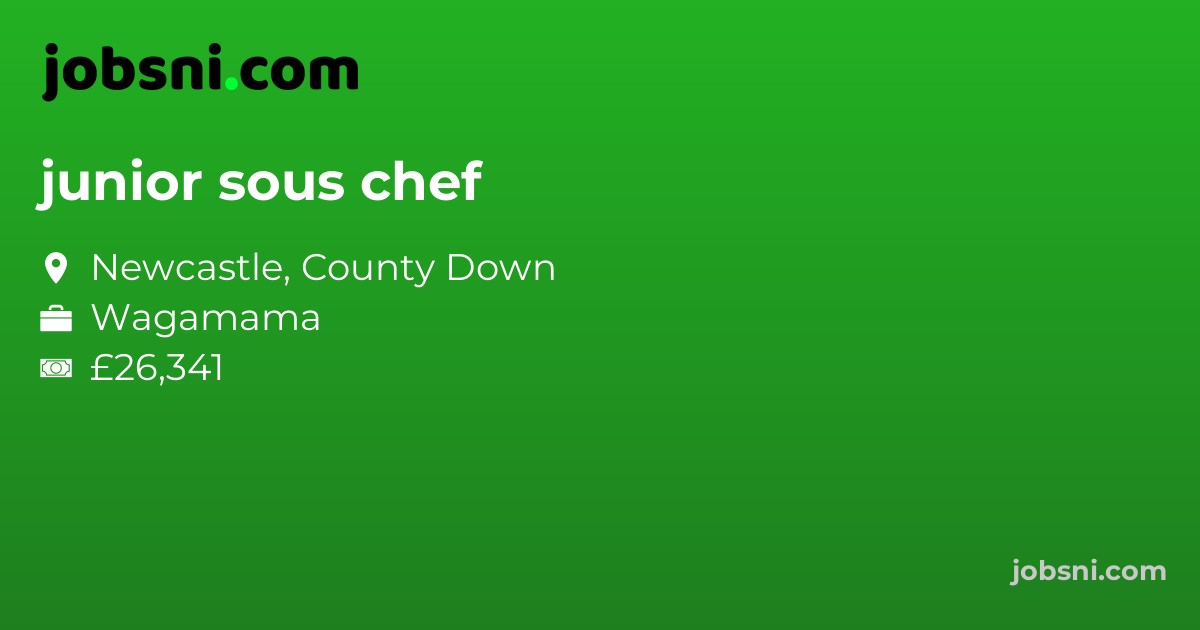junior sous chef