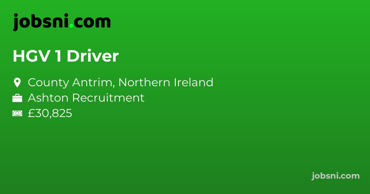 HGV 1 Driver