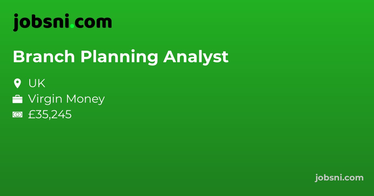 Branch Planning Analyst
