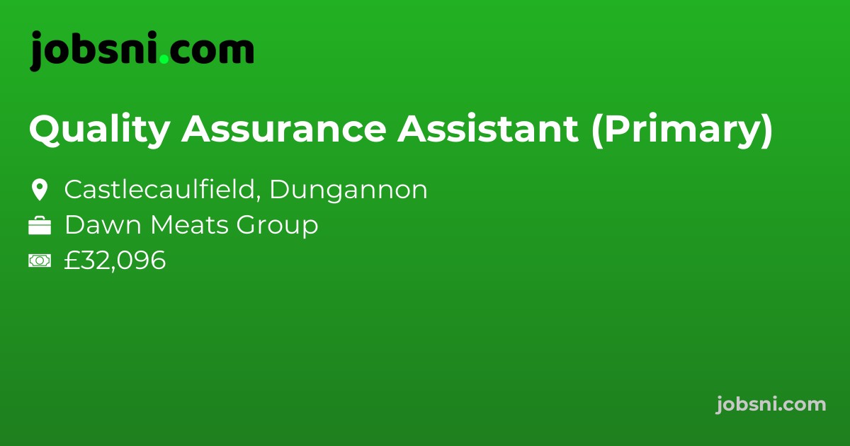 Quality Assurance Assistant (Primary)
