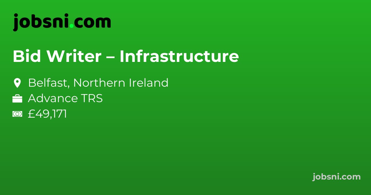 Bid Writer – Infrastructure