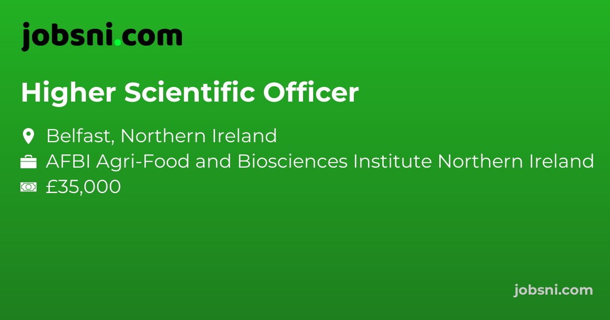 Higher Scientific Officer