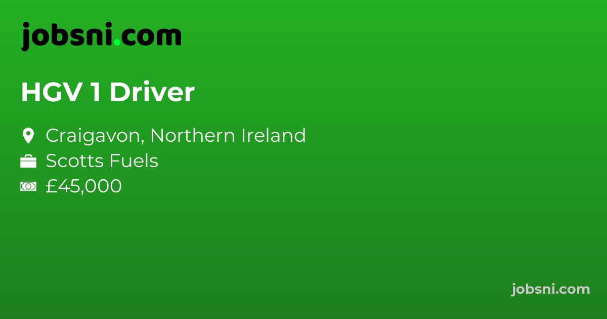 HGV 1 Driver
