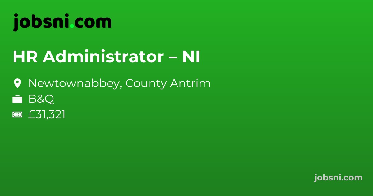 HR Administrator – NI
