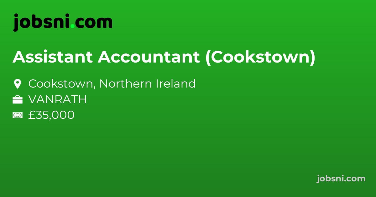 Assistant Accountant (Cookstown)