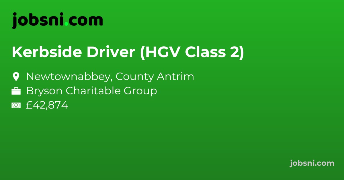 Kerbside Driver (HGV Class 2)