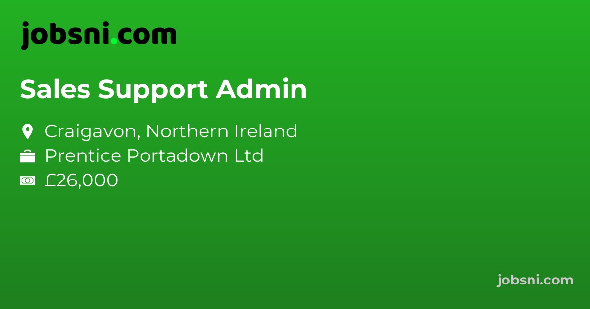 Sales Support Admin