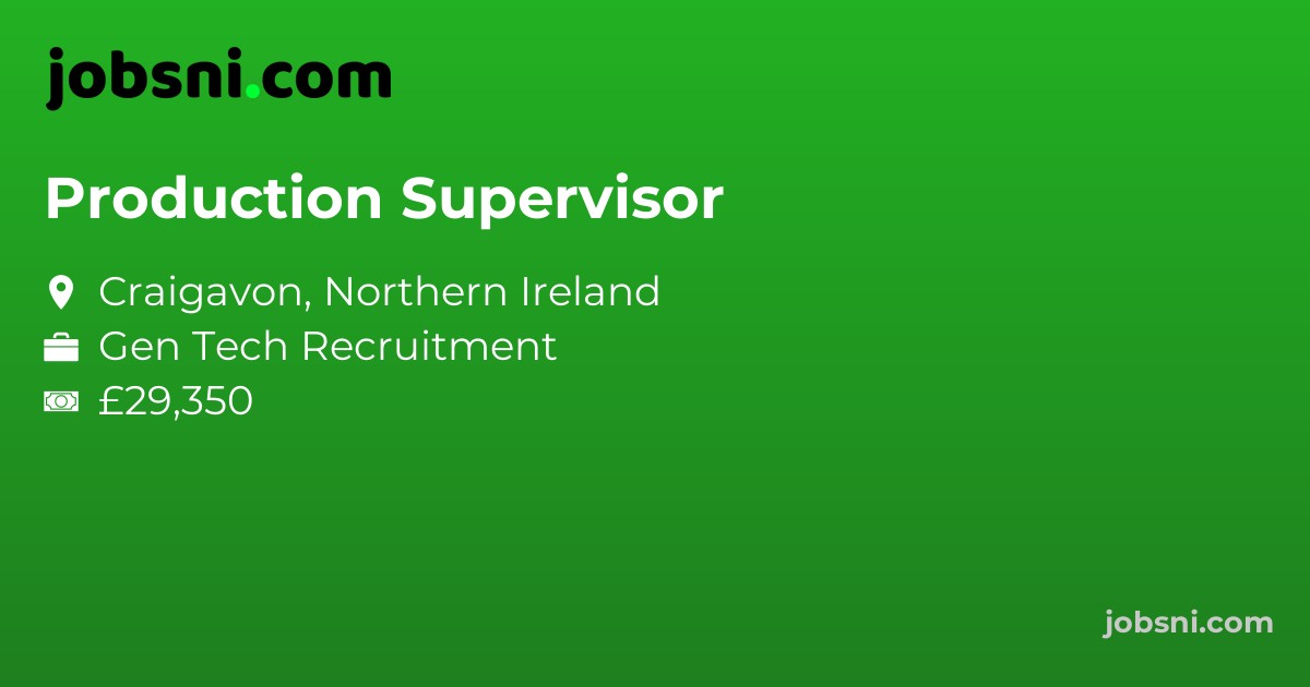 Production Supervisor