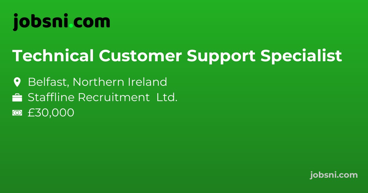 Technical Customer Support Specialist