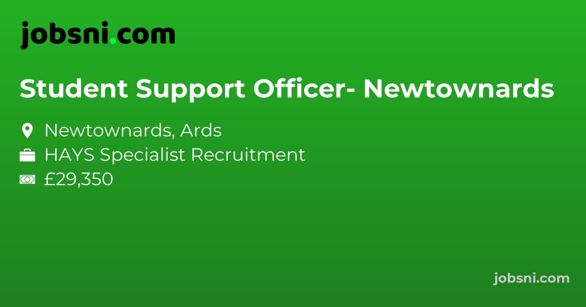 Student Support Officer- Newtownards