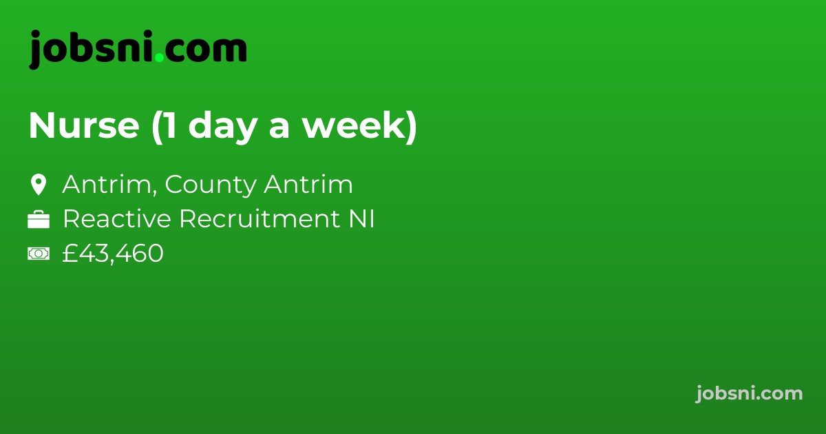 Nurse (1 day a week)