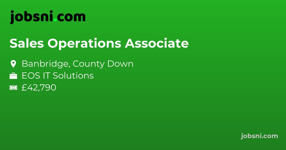 Sales Operations Associate