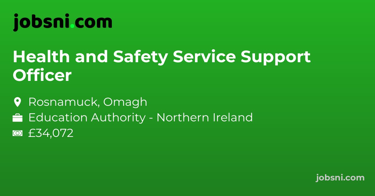 Health and Safety Service Support Officer