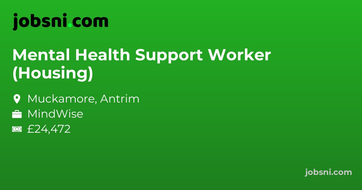 Mental Health Support Worker (Housing)