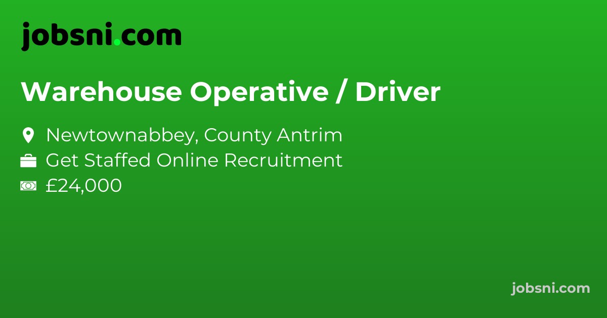 Warehouse Operative / Driver