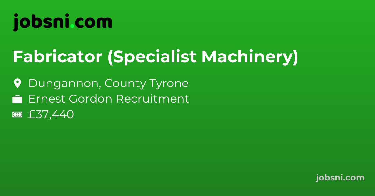 Fabricator (Specialist Machinery)