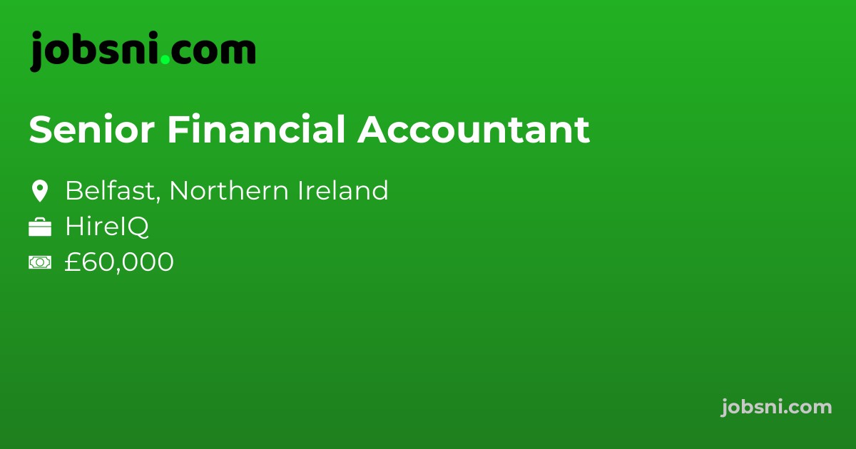 Senior Financial Accountant