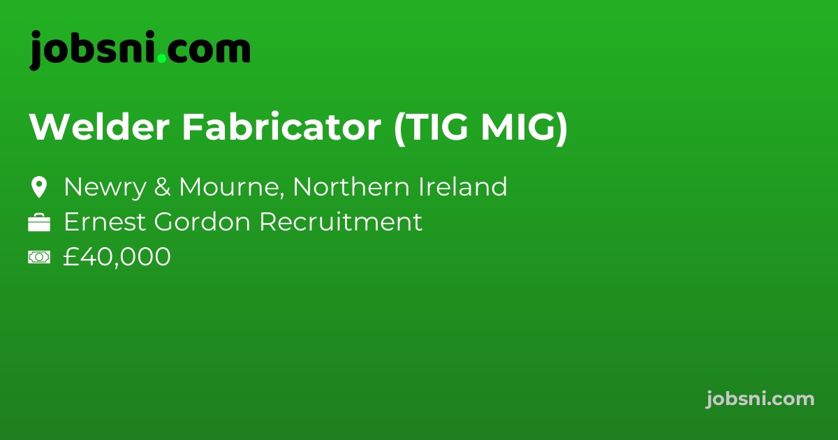 Welder Fabricator (TIG MIG)