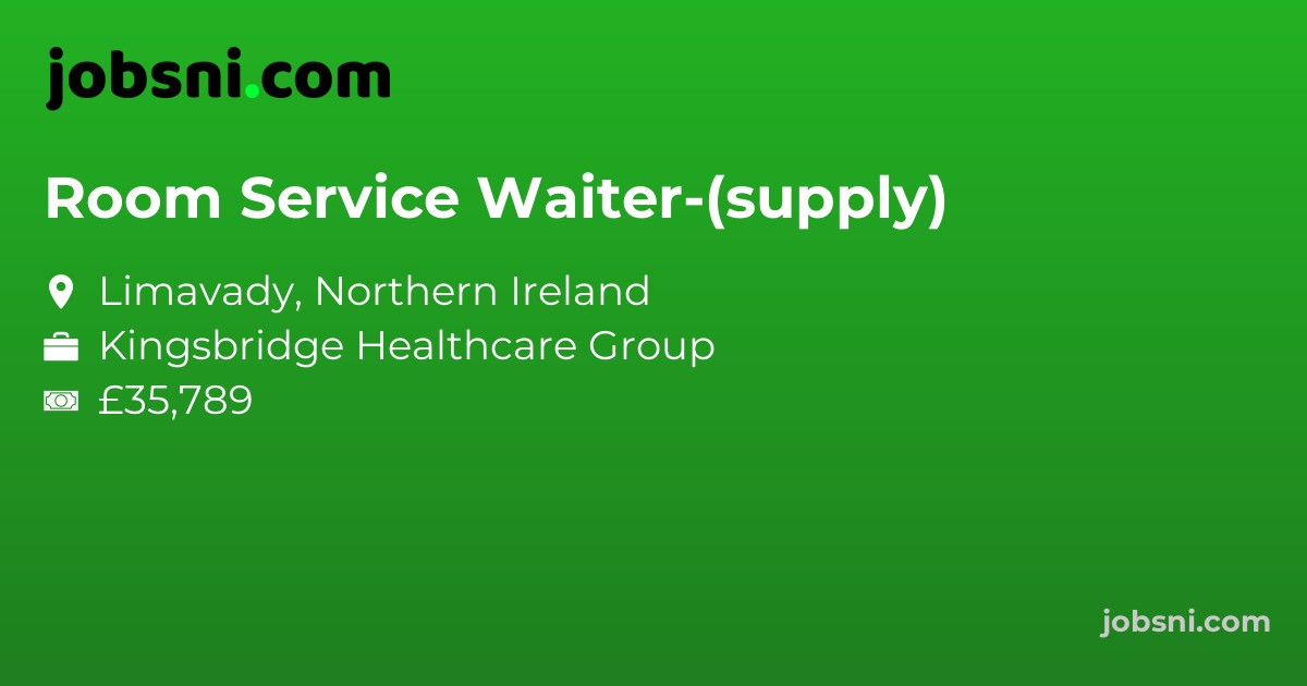 Room Service Waiter-(supply)