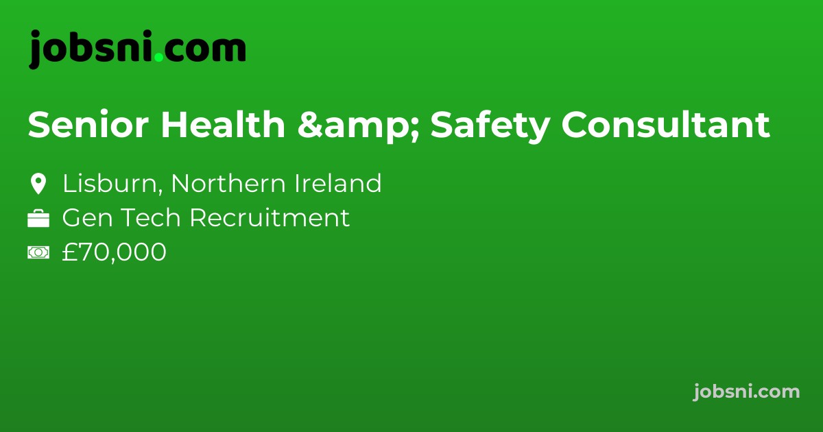 Senior Health & Safety Consultant