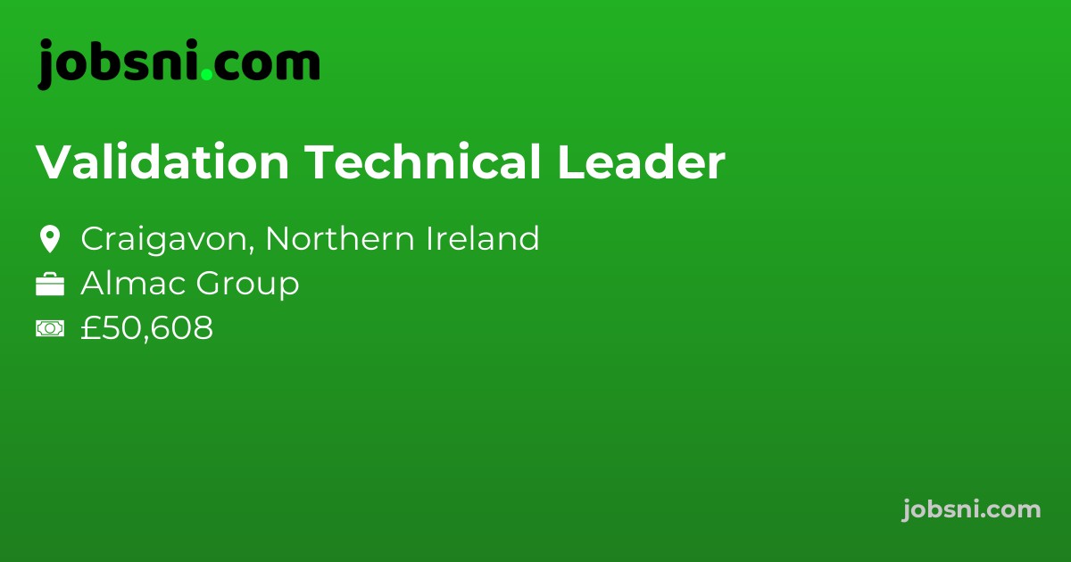 Validation Technical Leader