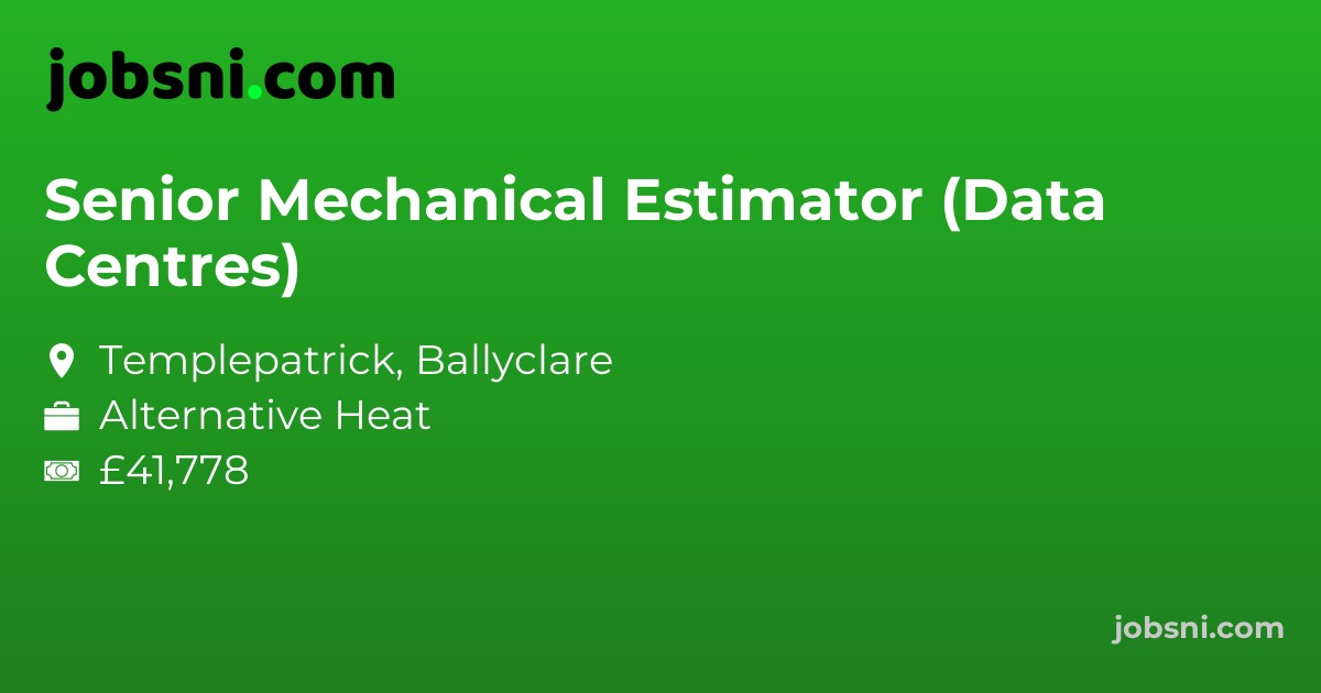 Senior Mechanical Estimator (Data Centres)