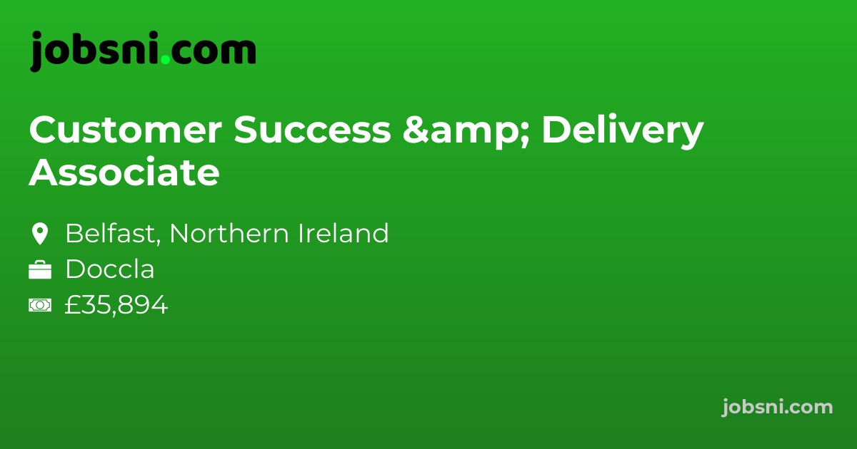 Customer Success & Delivery Associate