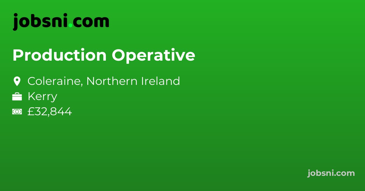 Production Operative