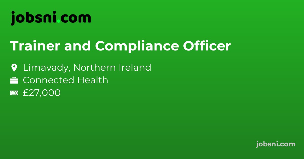 Trainer and Compliance Officer