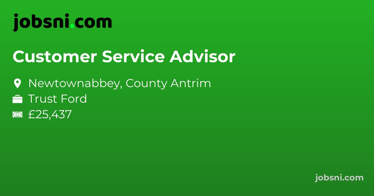 Customer Service Advisor