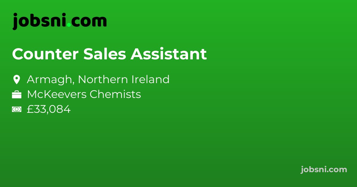 Counter Sales Assistant